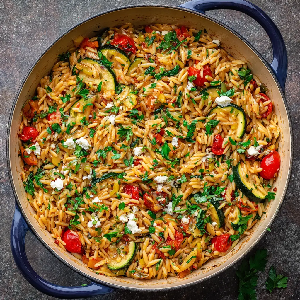 Mediterranean Orzo Recipe