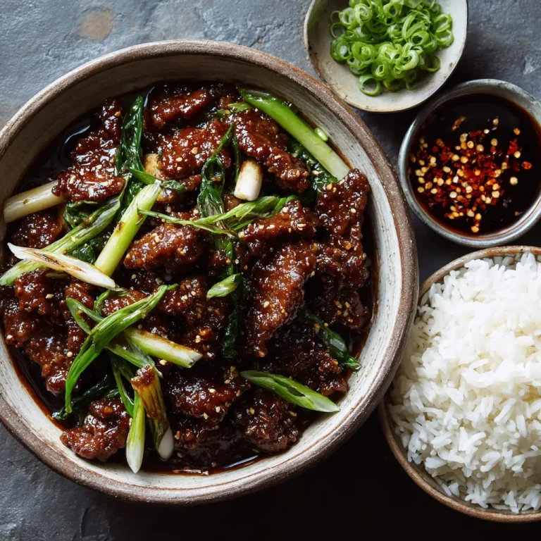 mongolian beef recipe