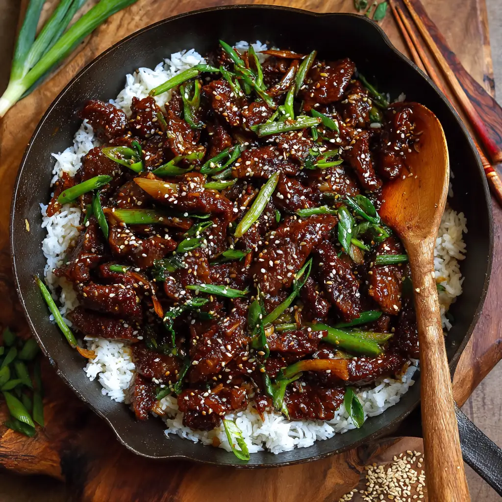 mongolian beef recipe