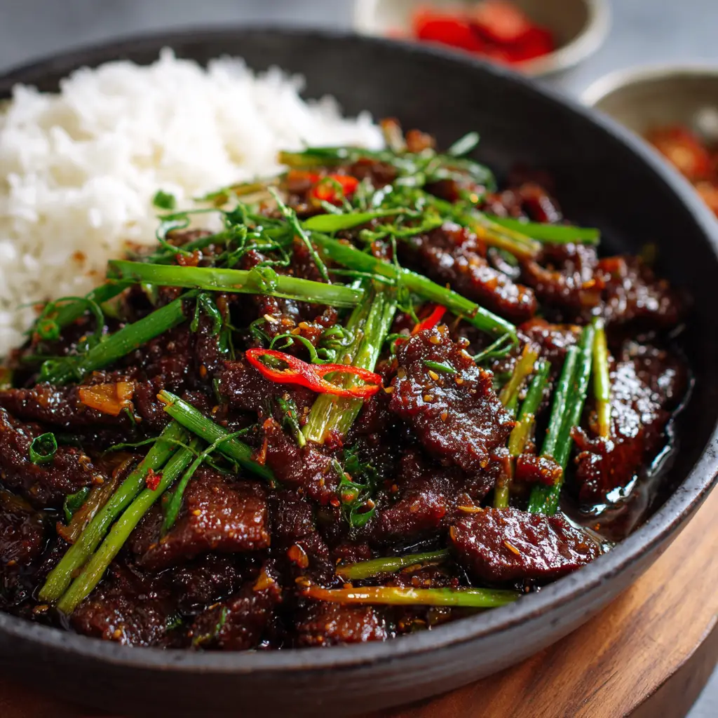 mongolian beef recipe