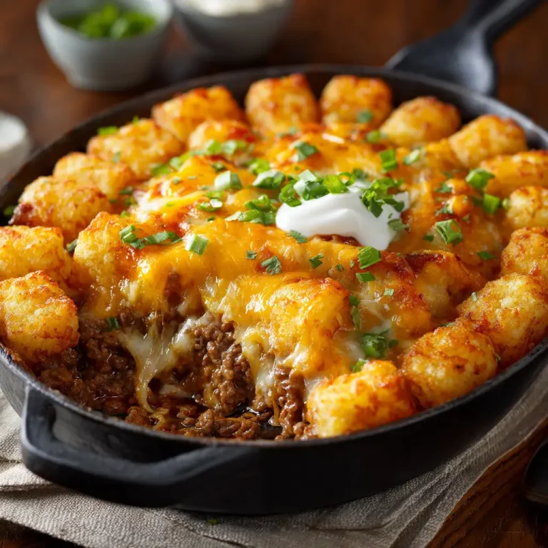 tatertot casserole recipe beef