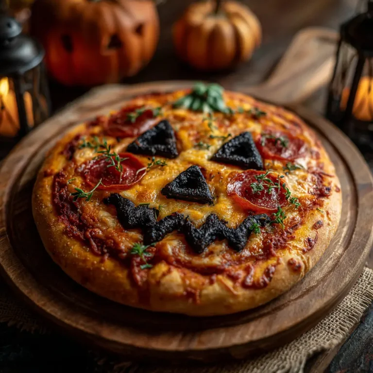 Halloween Pizza Recipe