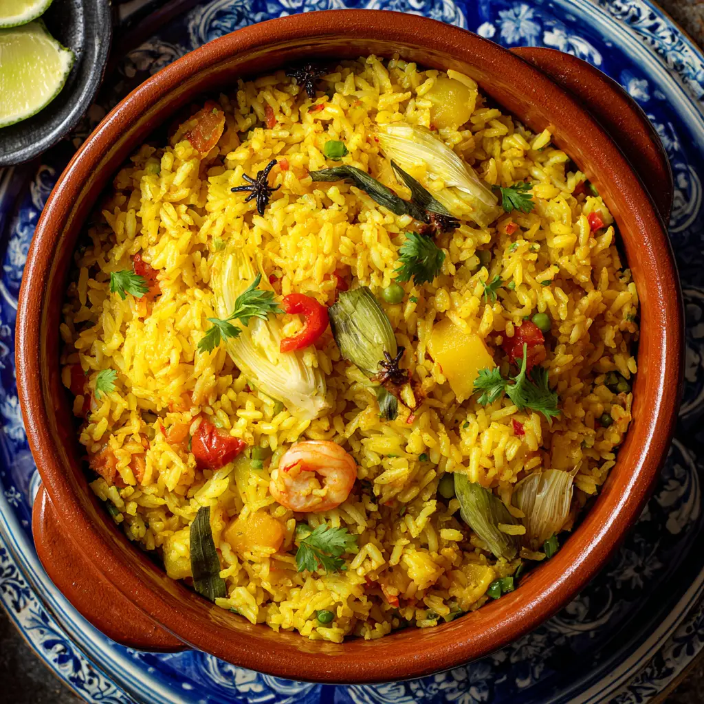 Mediterranean Yellow Rice Recipe