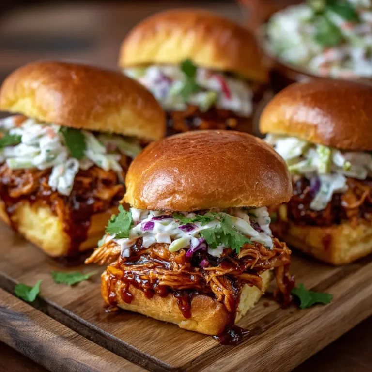 bbq chicken sliders