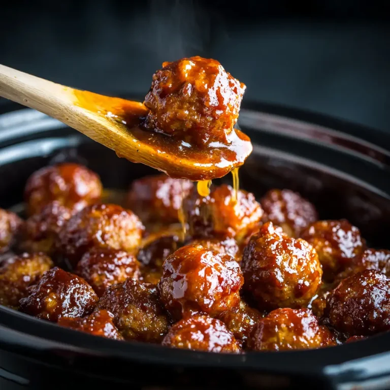 bbq meatballs crockpot