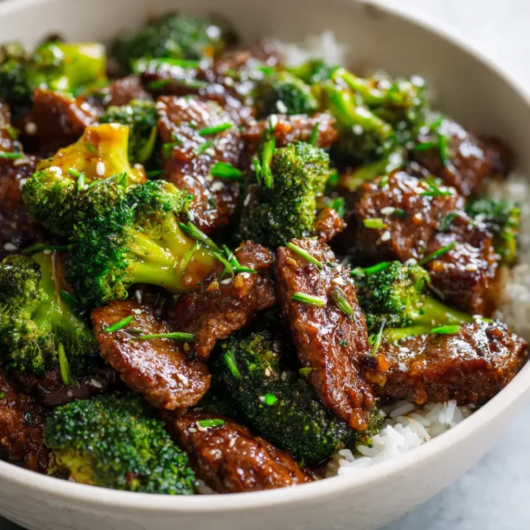 beef and broccoli recipe