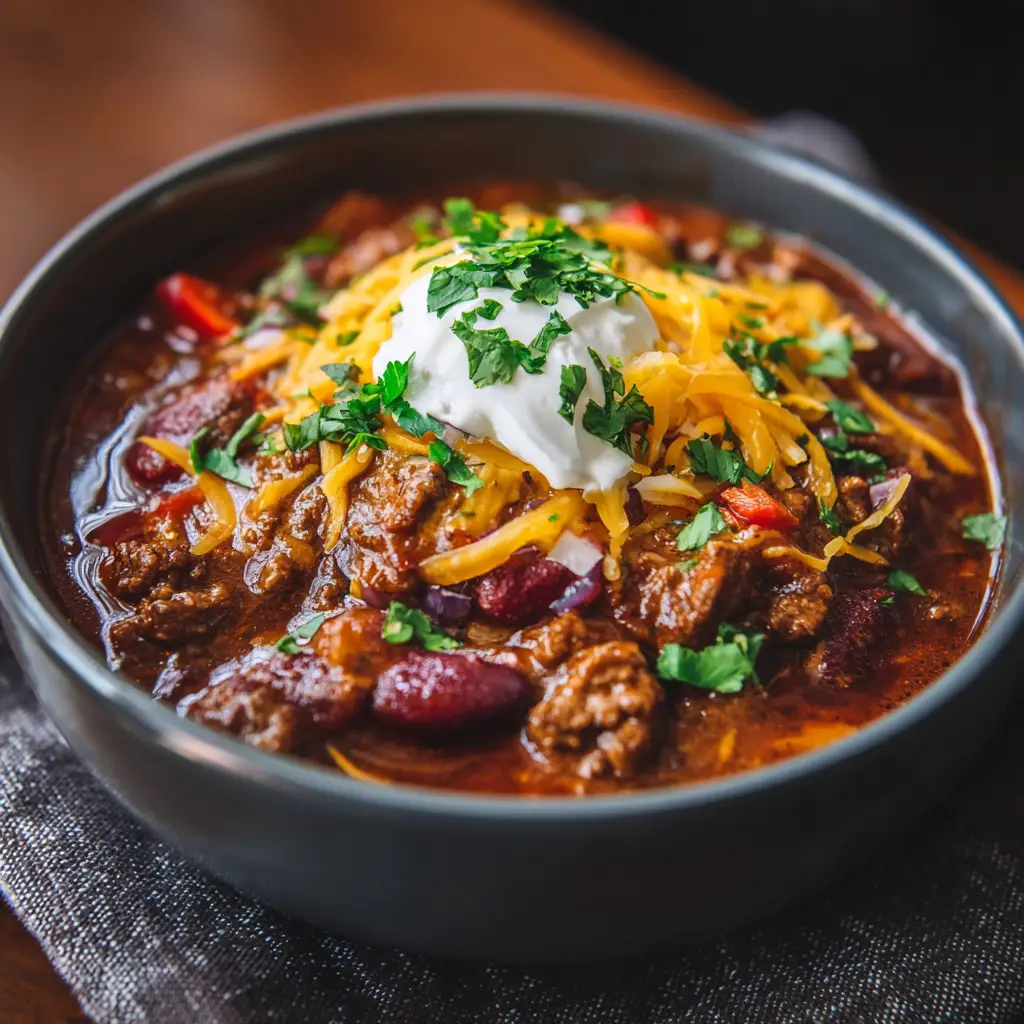 beef chili recipe