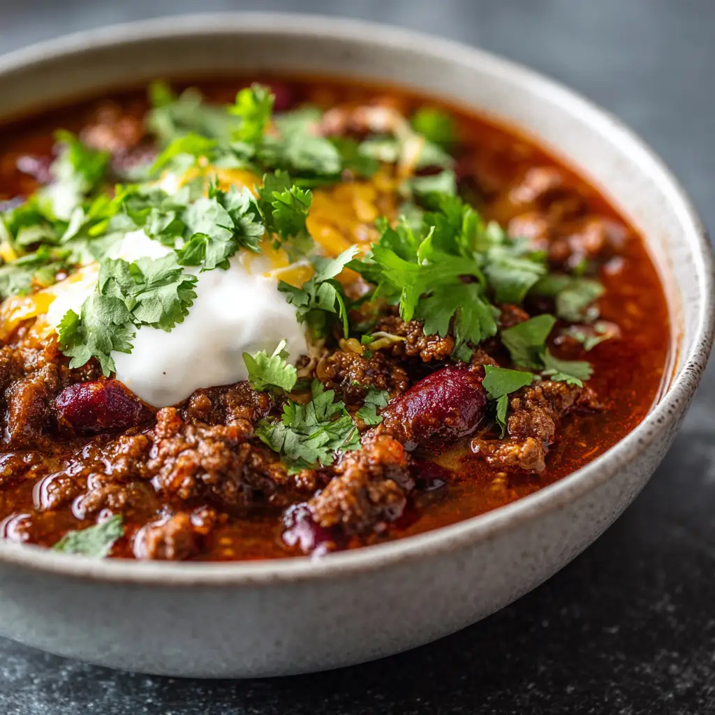 beef chili recipe