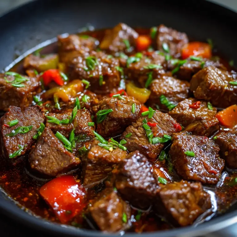 beef cubes recipe