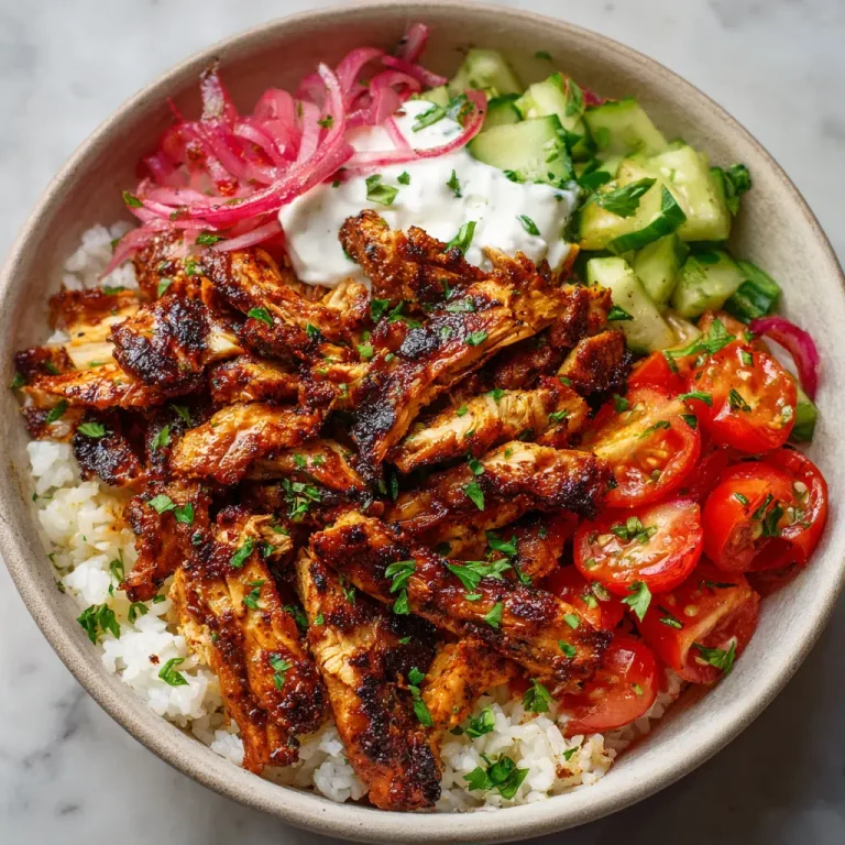 chicken shawarma bowl recipe