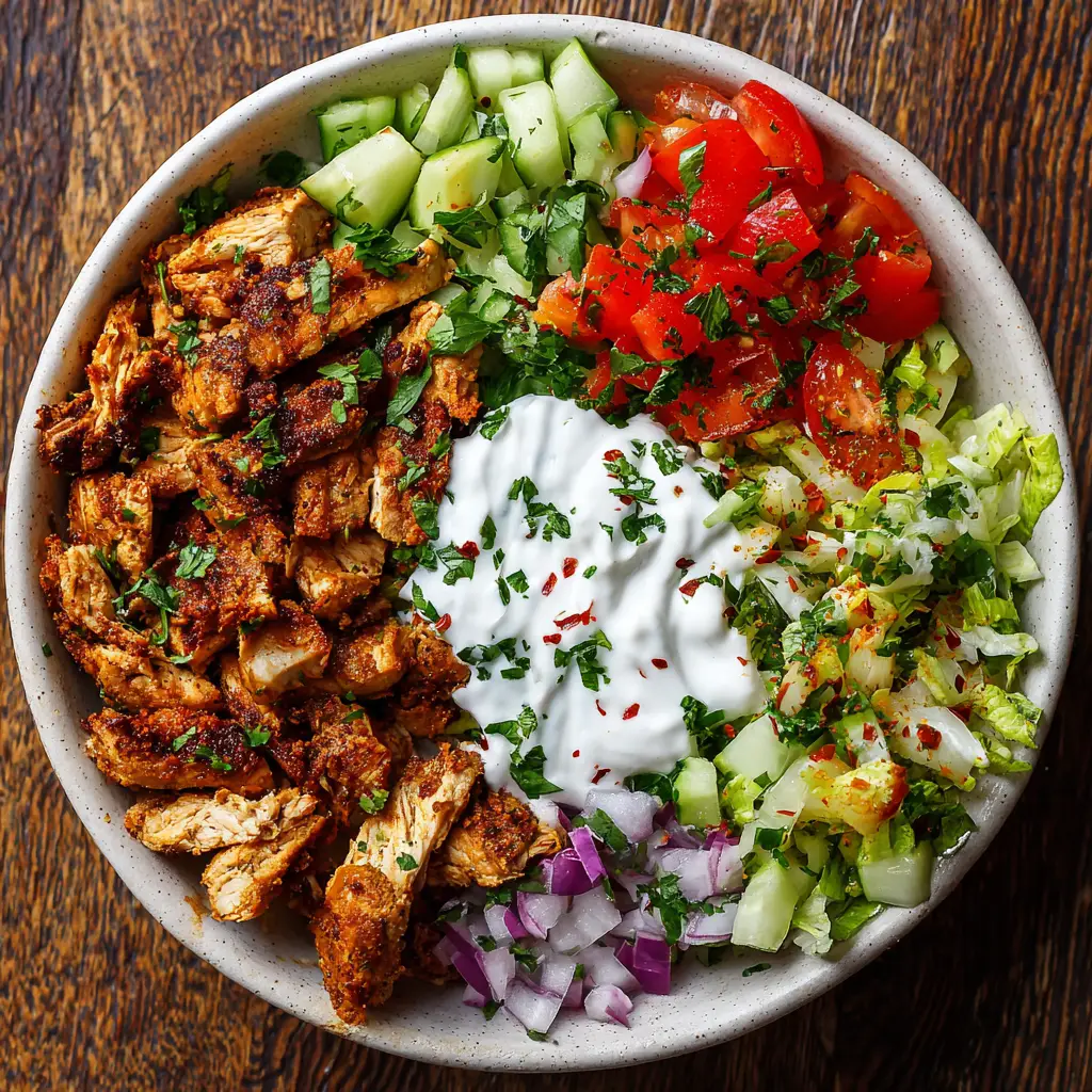 chicken shawarma bowl recipe