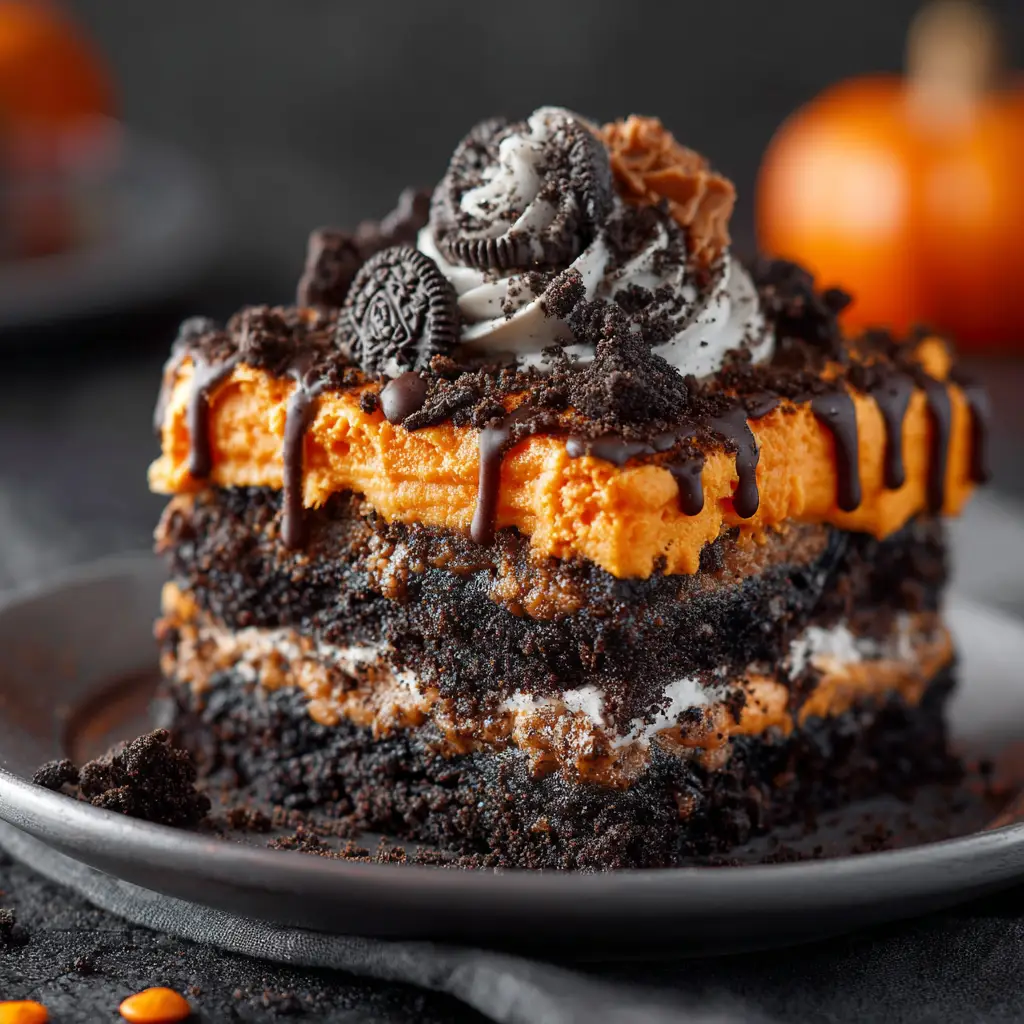halloween dirt cake recipe