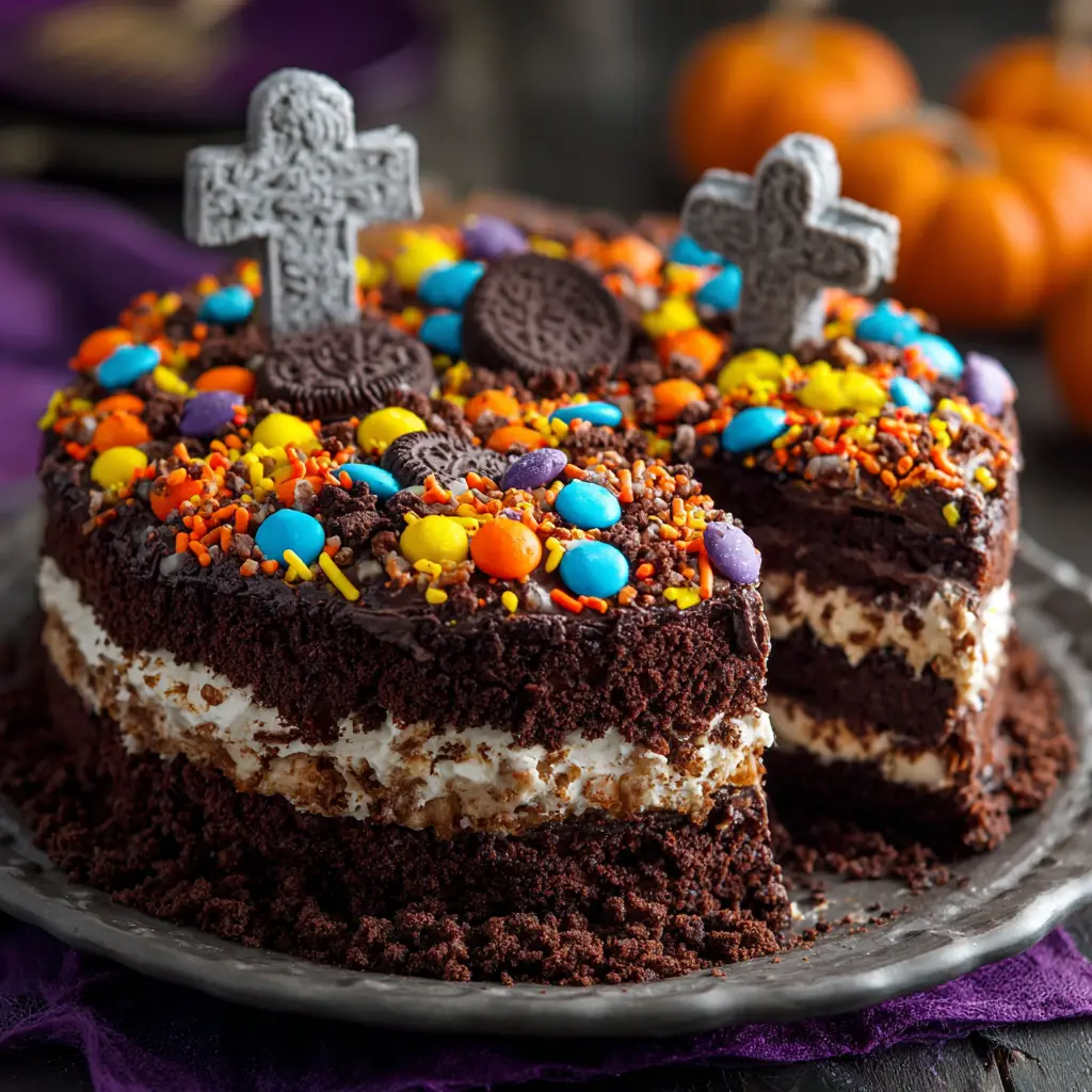 halloween dirt cake recipe