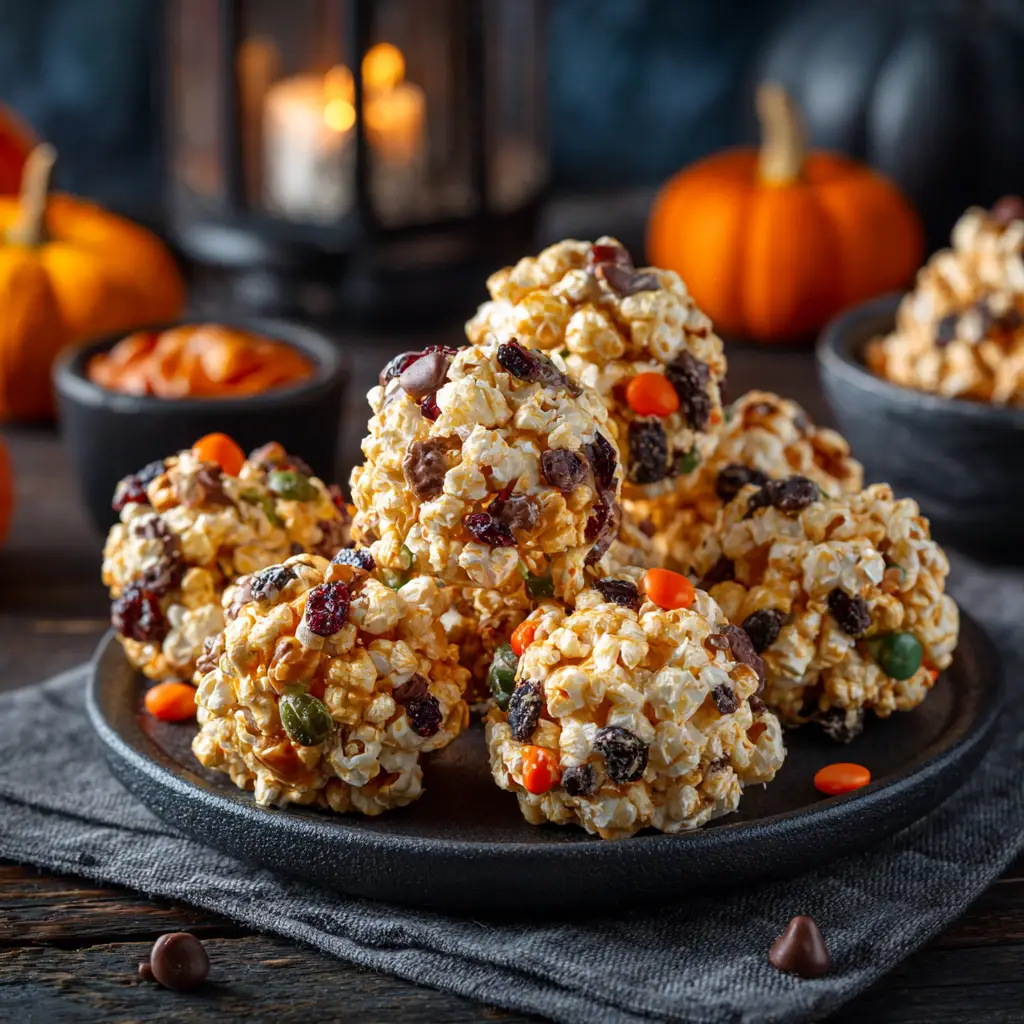 halloween popcorn balls recipe