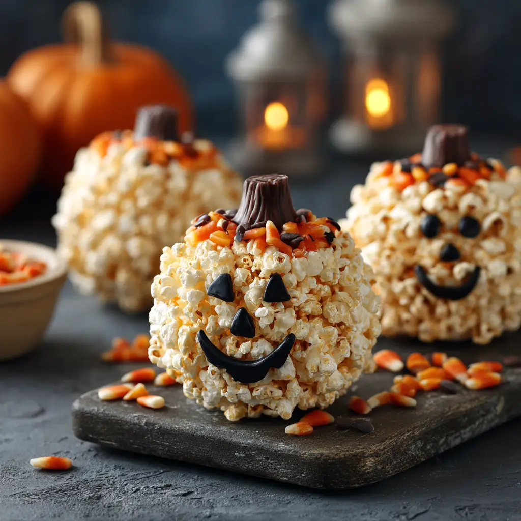 halloween popcorn balls recipe