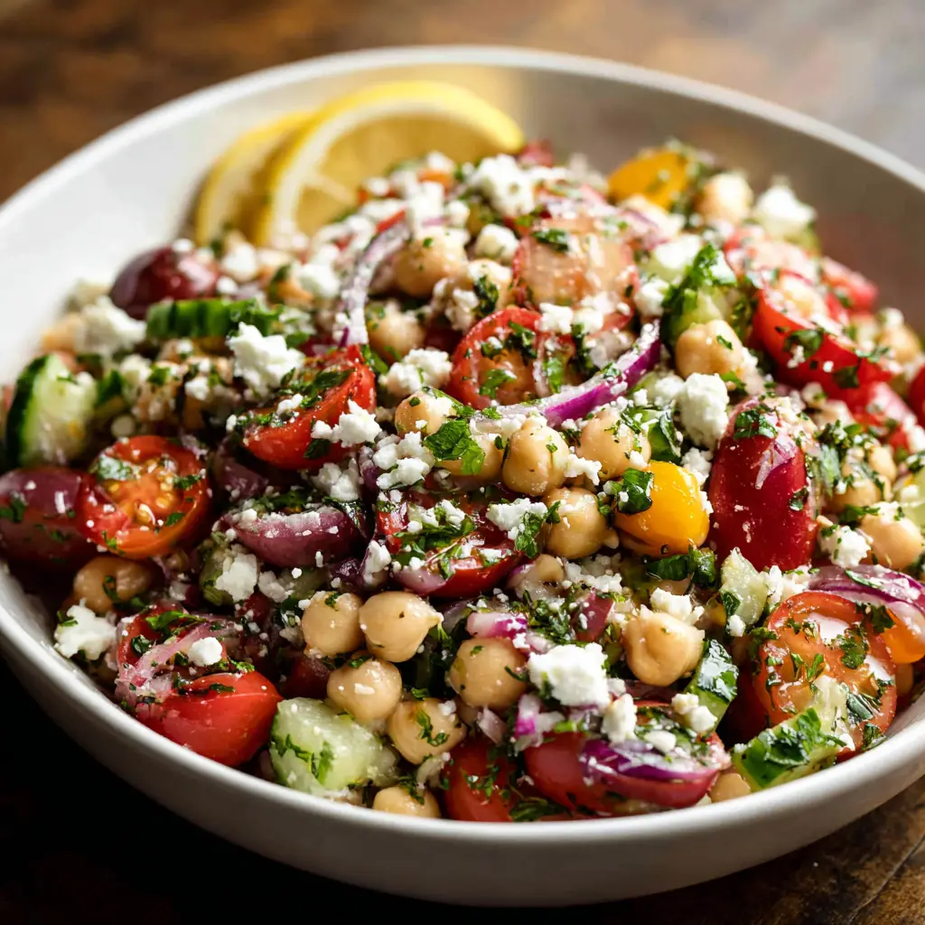 mediterranean chick pea salad recipe