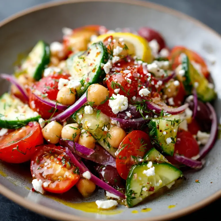 mediterranean chick pea salad recipe
