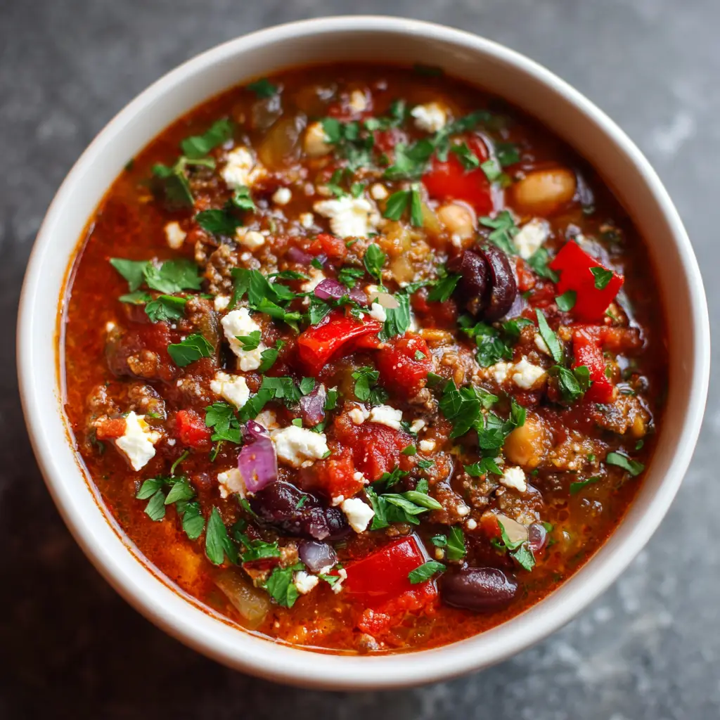 mediterranean chili recipe