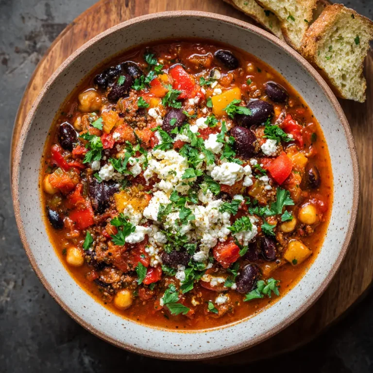 mediterranean chili recipe