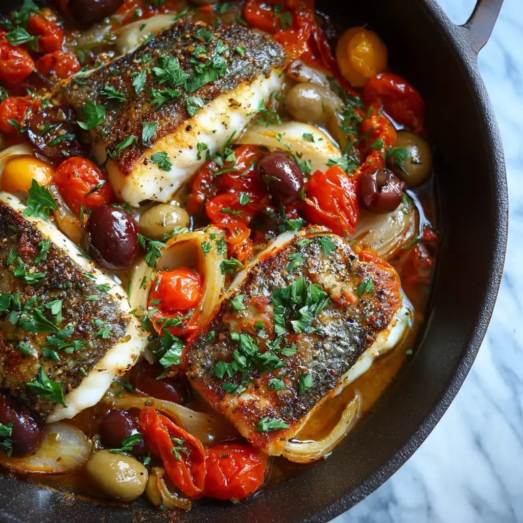 mediterranean fish recipe