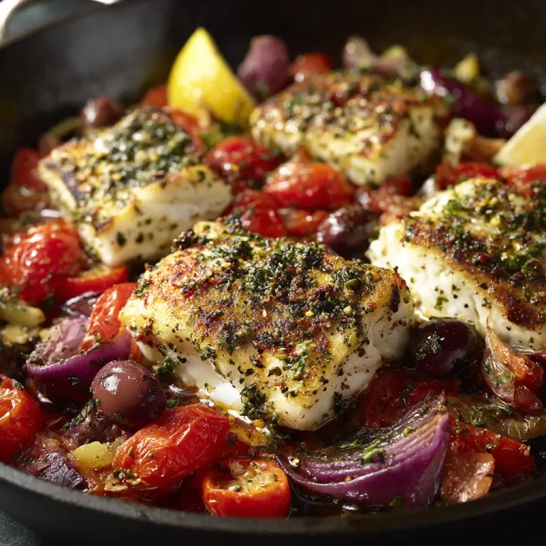 mediterranean fish recipe