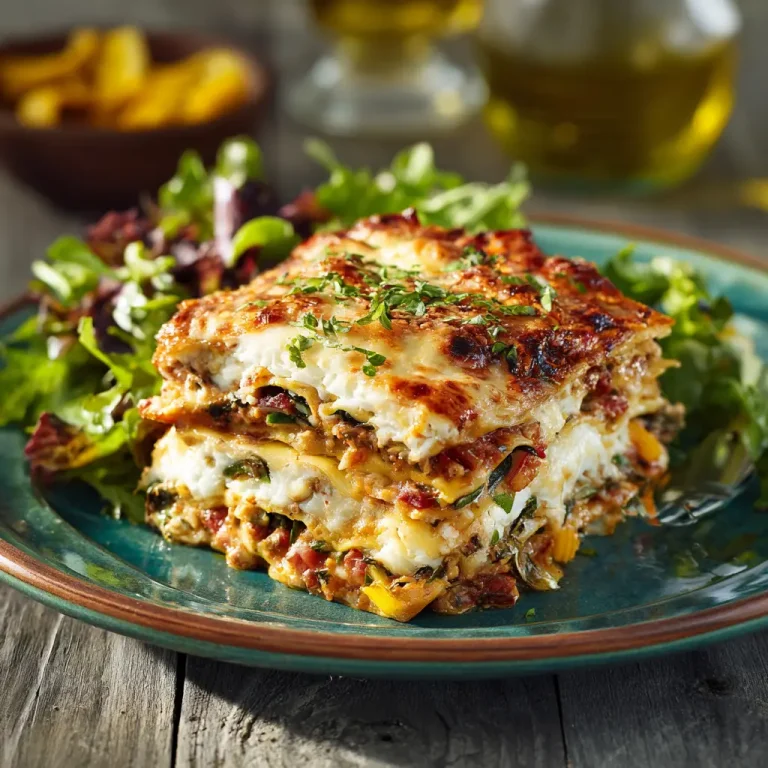 mediterranean lasagna recipe