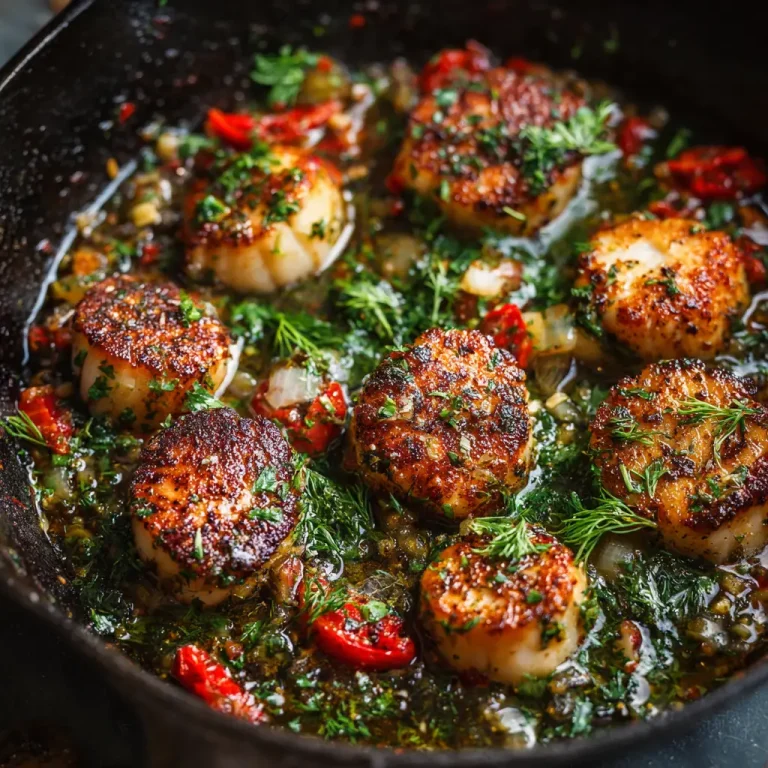 mediterranean scallops recipe