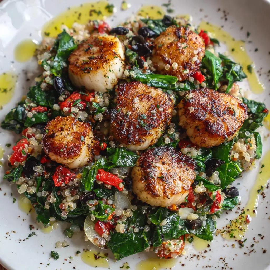 mediterranean scallops recipe