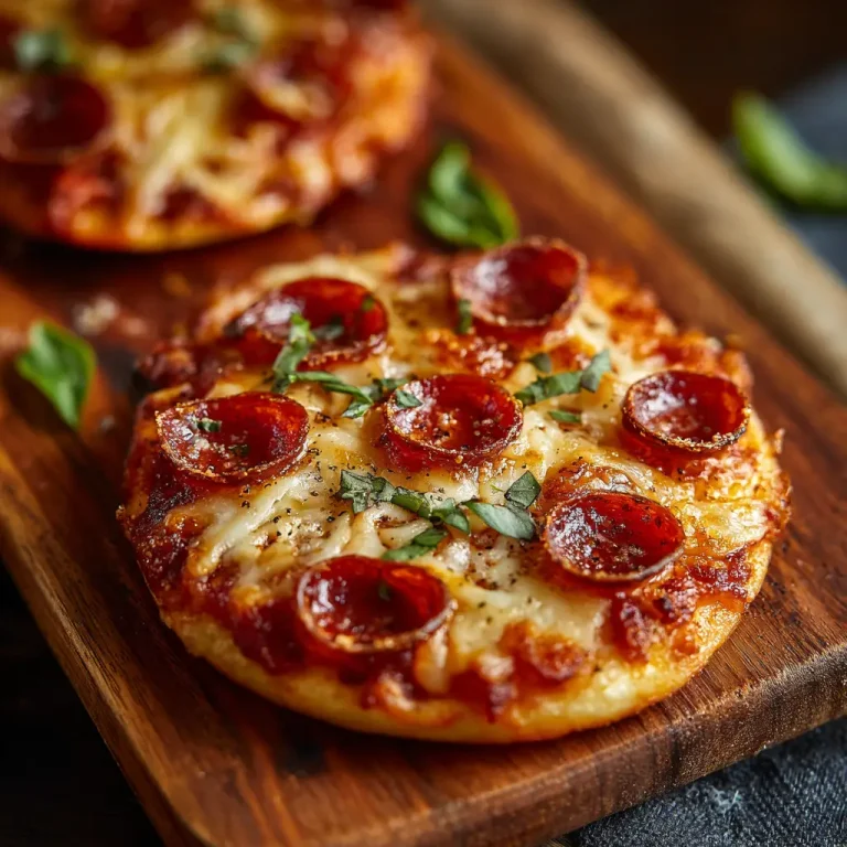 mini pizza recipe