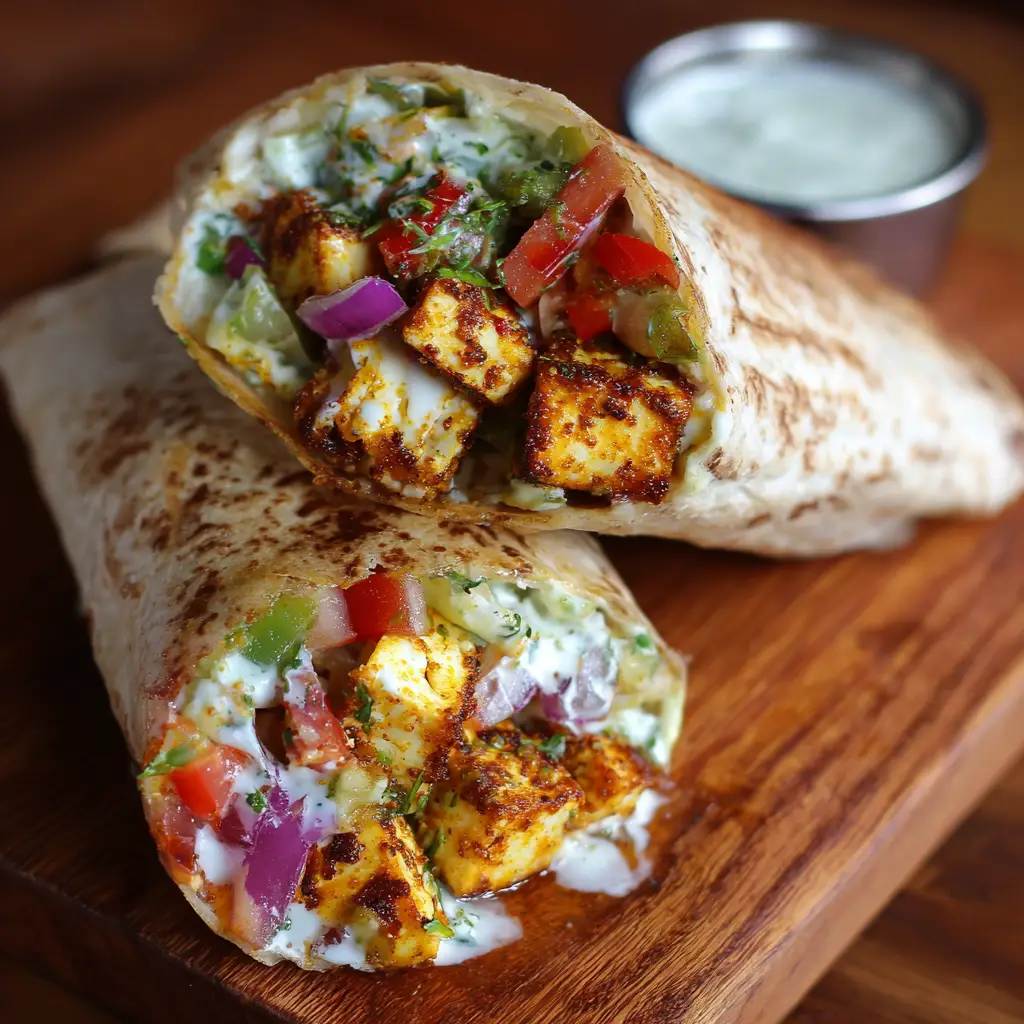 paneer shawarma recipe