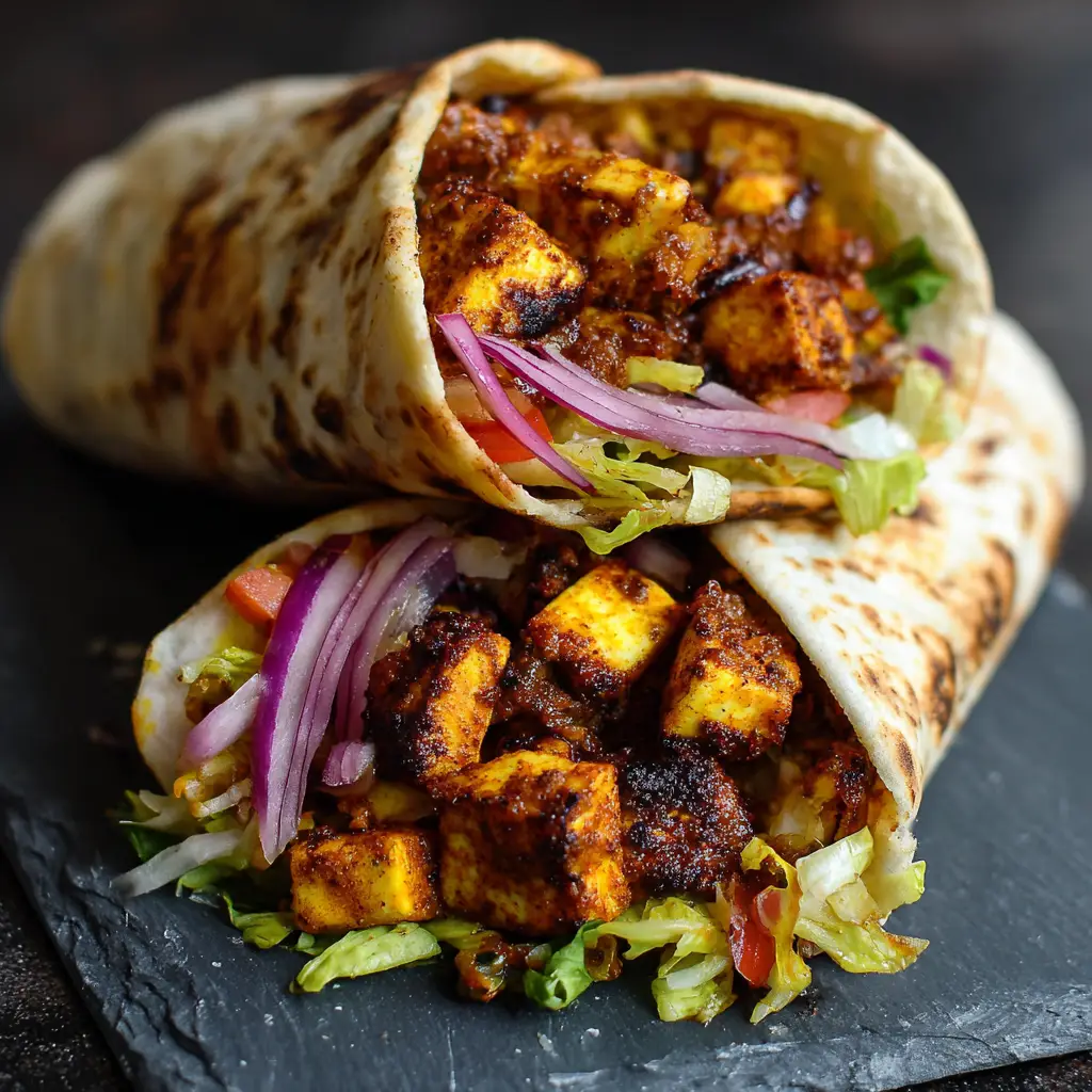 paneer shawarma recipe