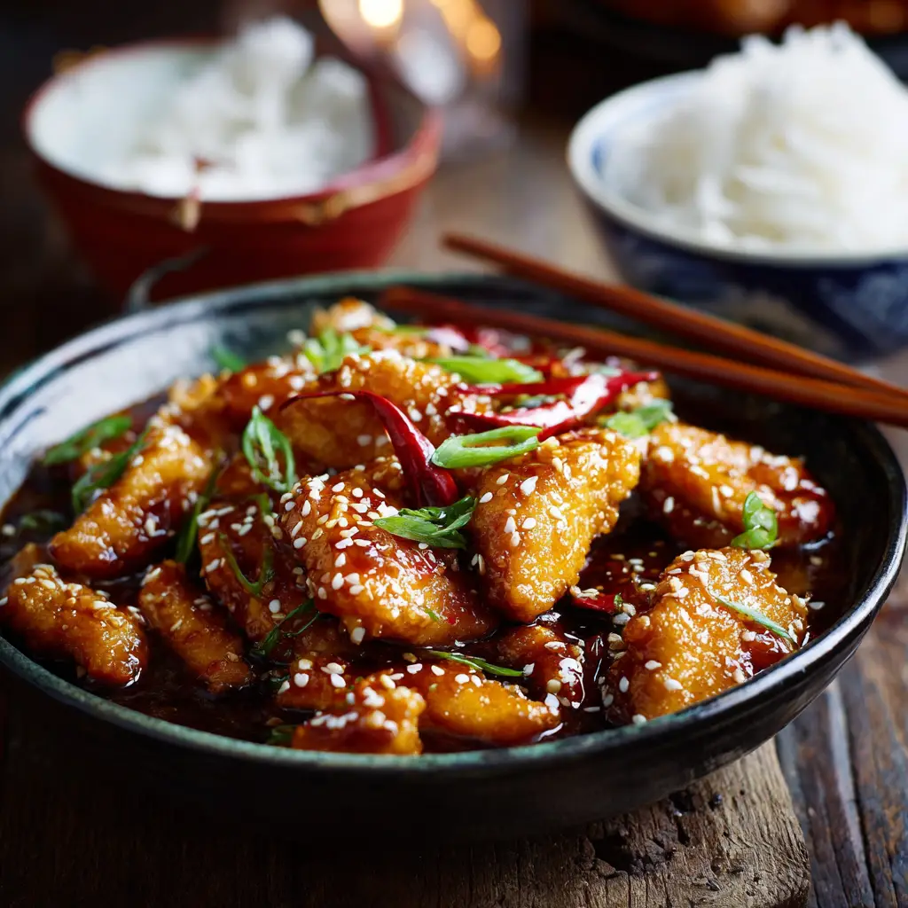 sesame chicken recipe