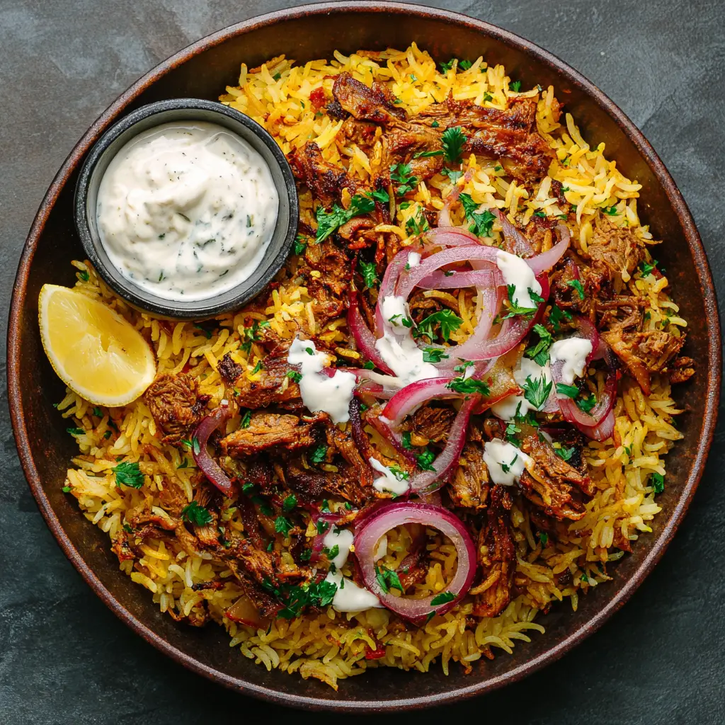 shawarma rice recipe
