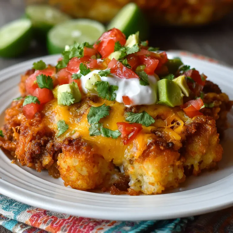 tater tot taco casserole