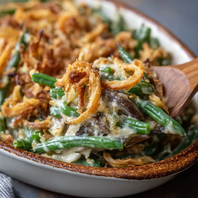 the best green bean casserole