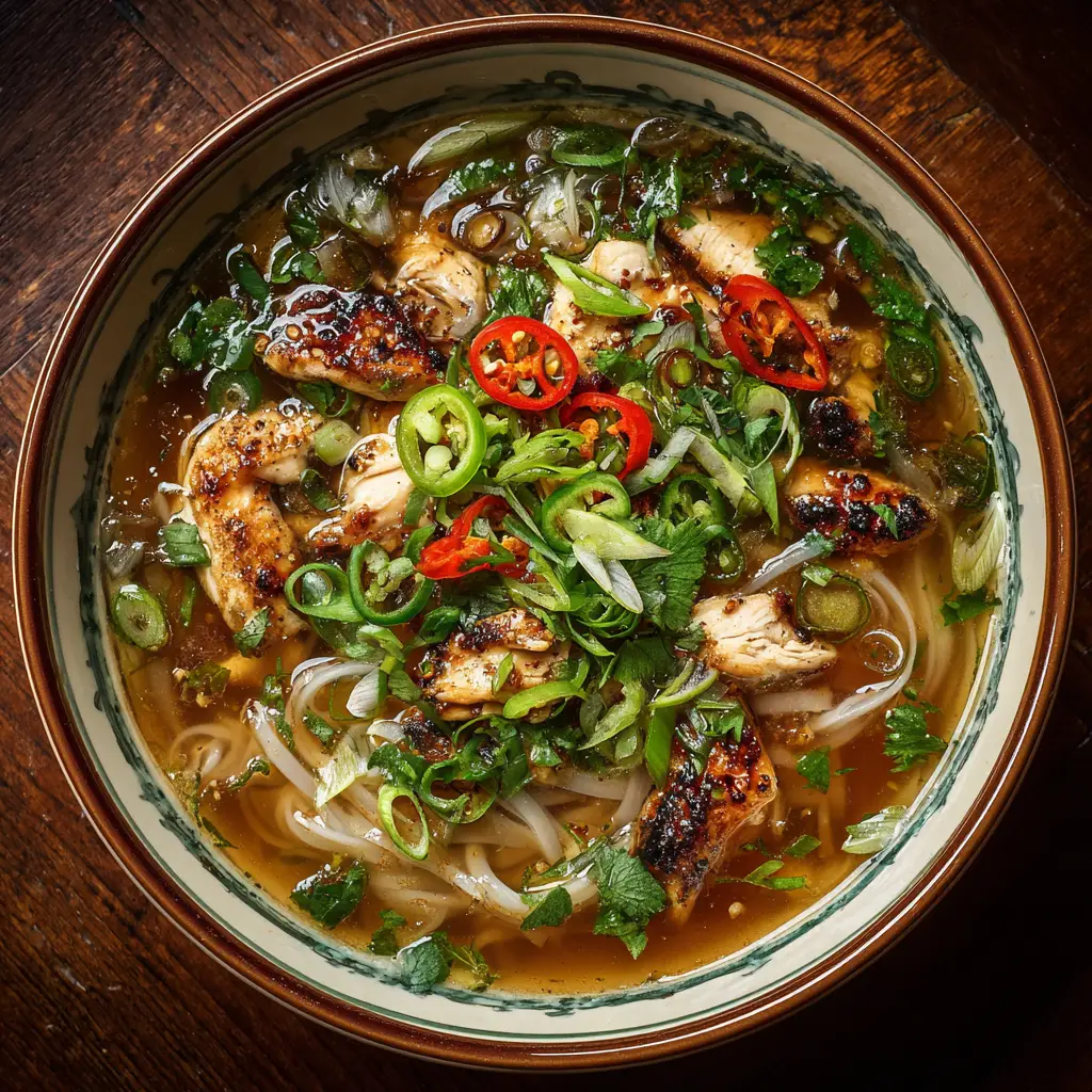 Asian Chicken Noodle Soup Recipe