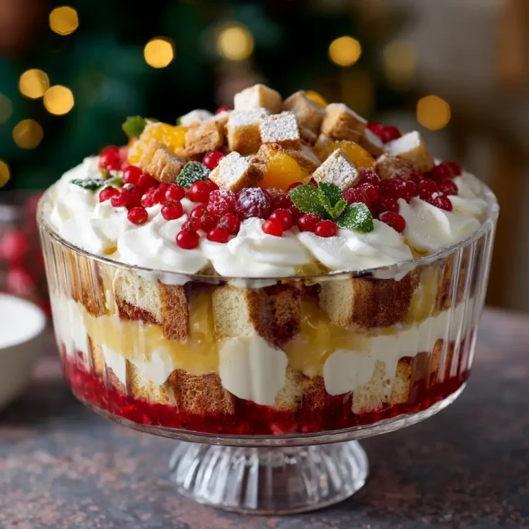 Christmas Trifle Recipe
