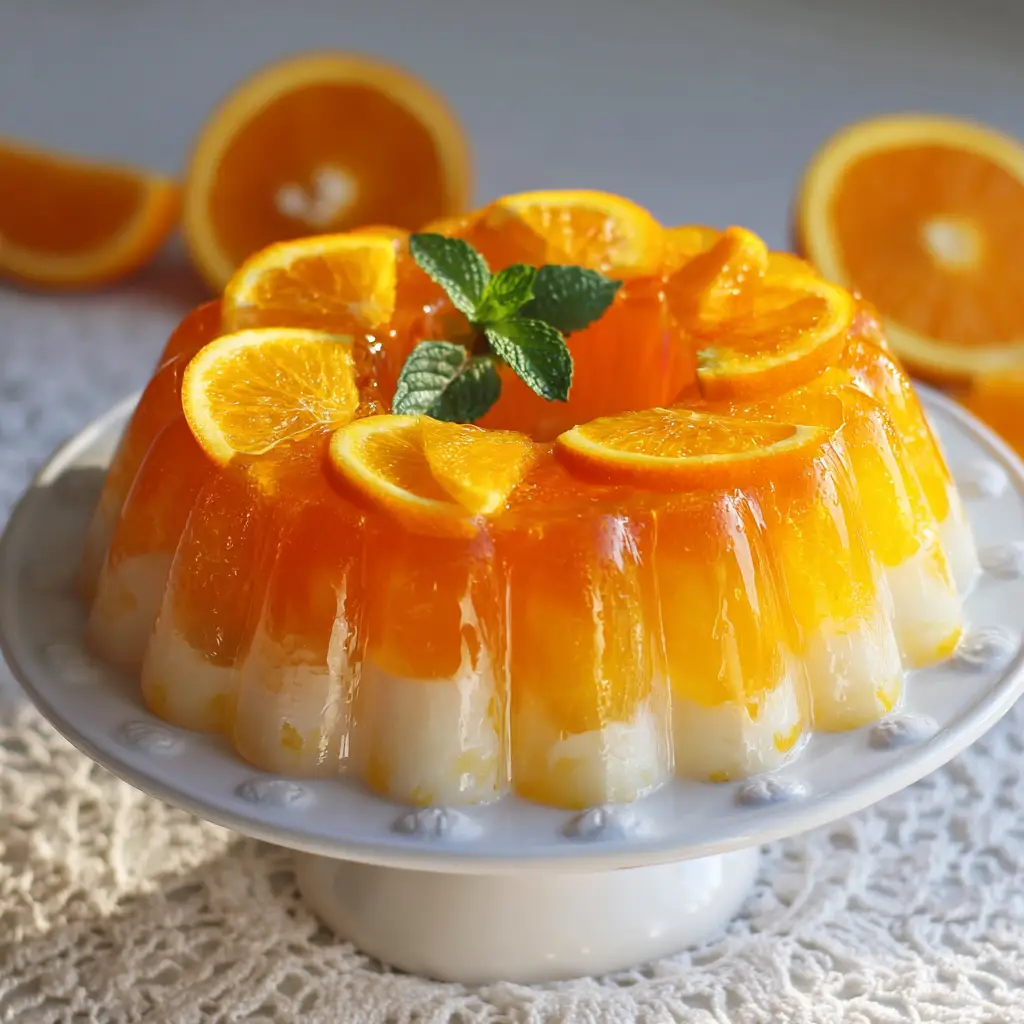 Orange Dream Sickle Jell-O Salad