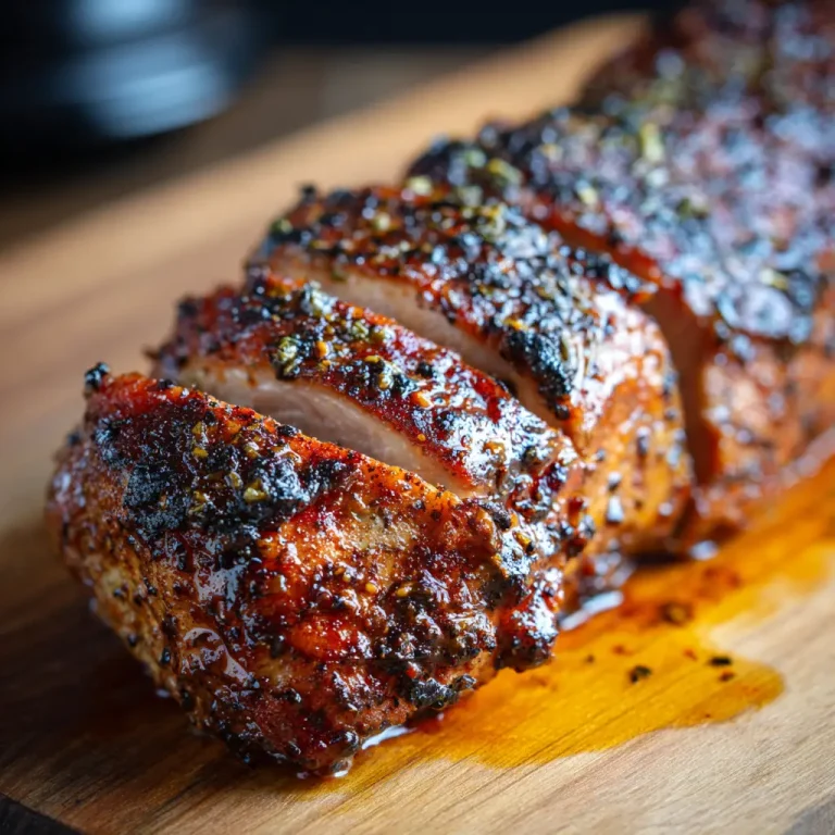 Smoked Pork Tenderloin Recipe