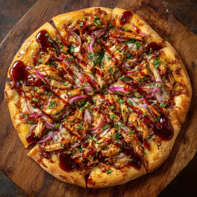 bbq chicken pizza