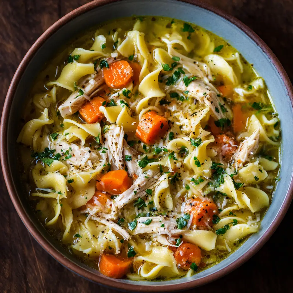 rotisserie chicken noodle soup
