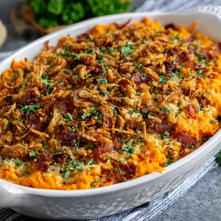 savory sweet potato casserole