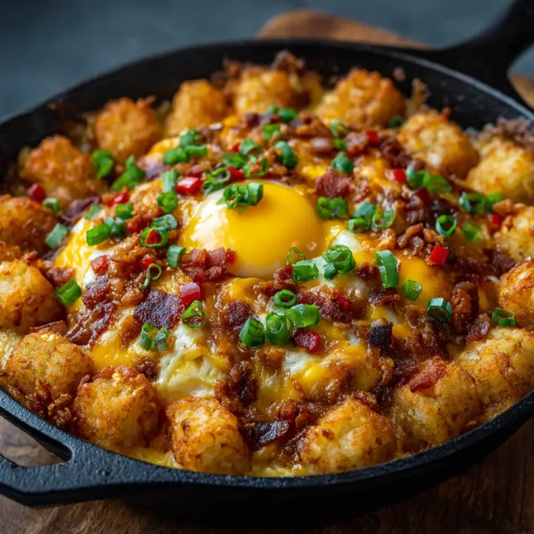 Tater Tot Egg Casserole