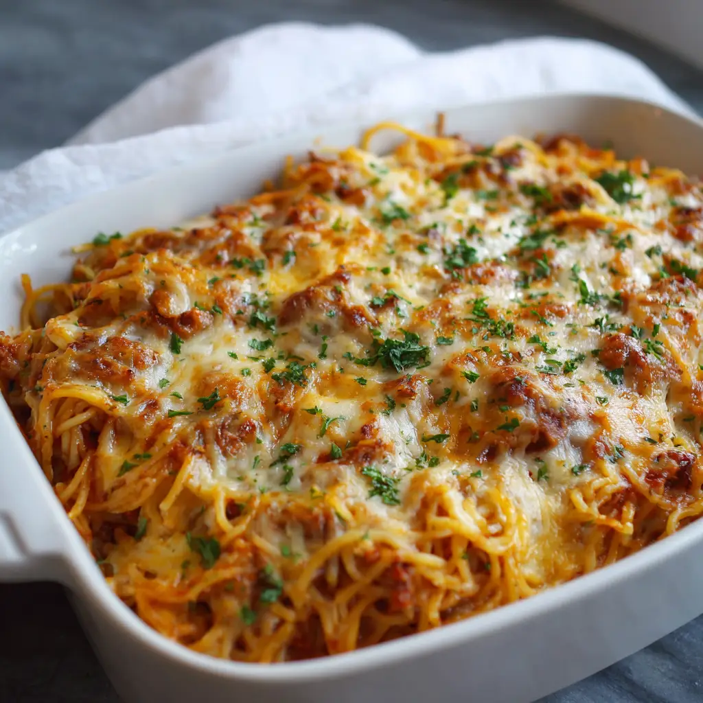 Baked Spaghetti Recipe