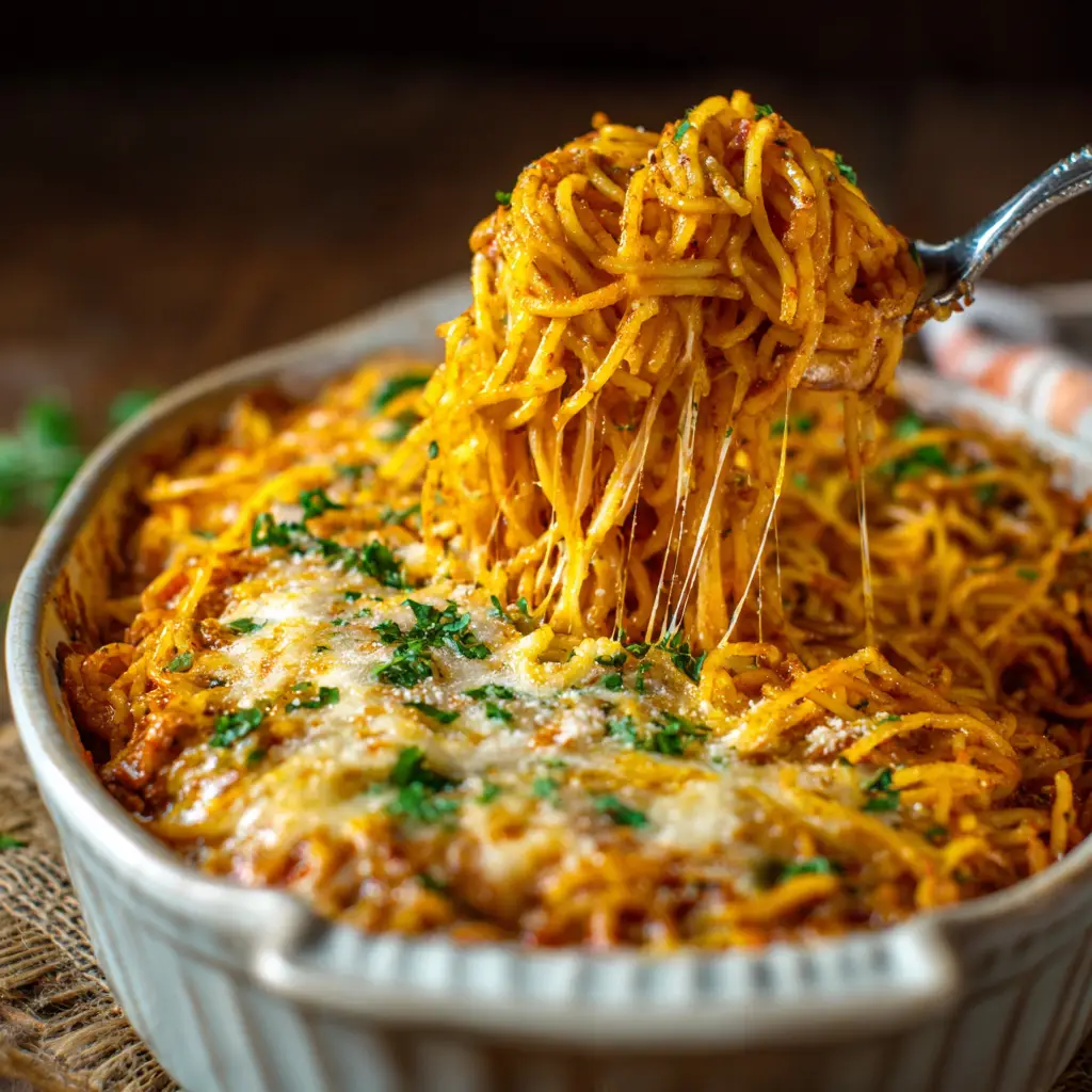Baked Spaghetti Recipe