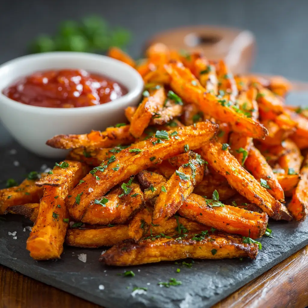 Baked Sweet Potato Fries Recipe