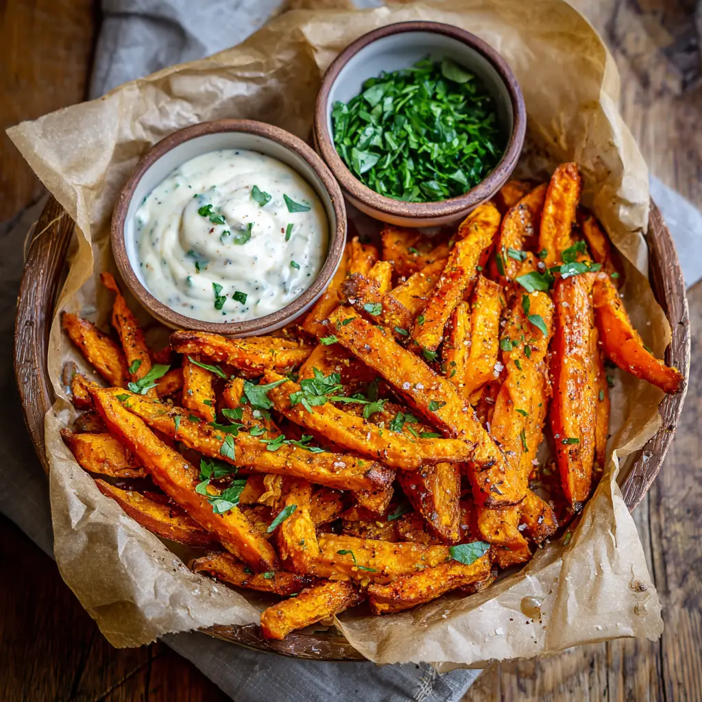 Baked Sweet Potato Fries Recipe
