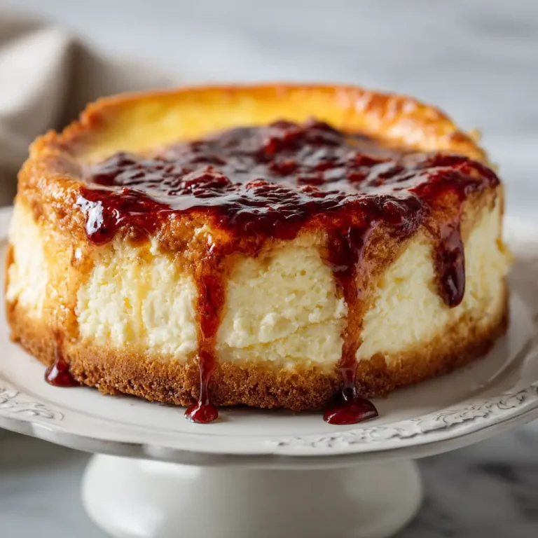 Baked cheesecake recipe