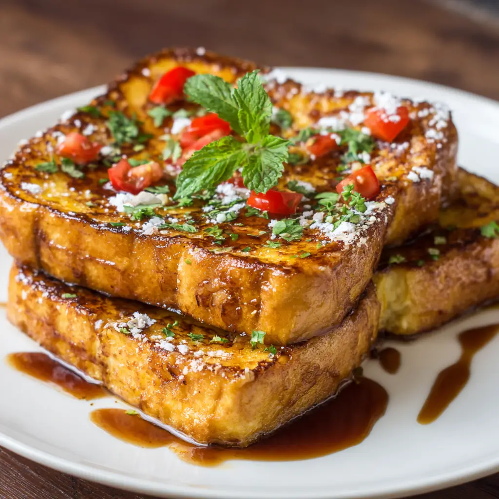 Eggless French Toast Recipe