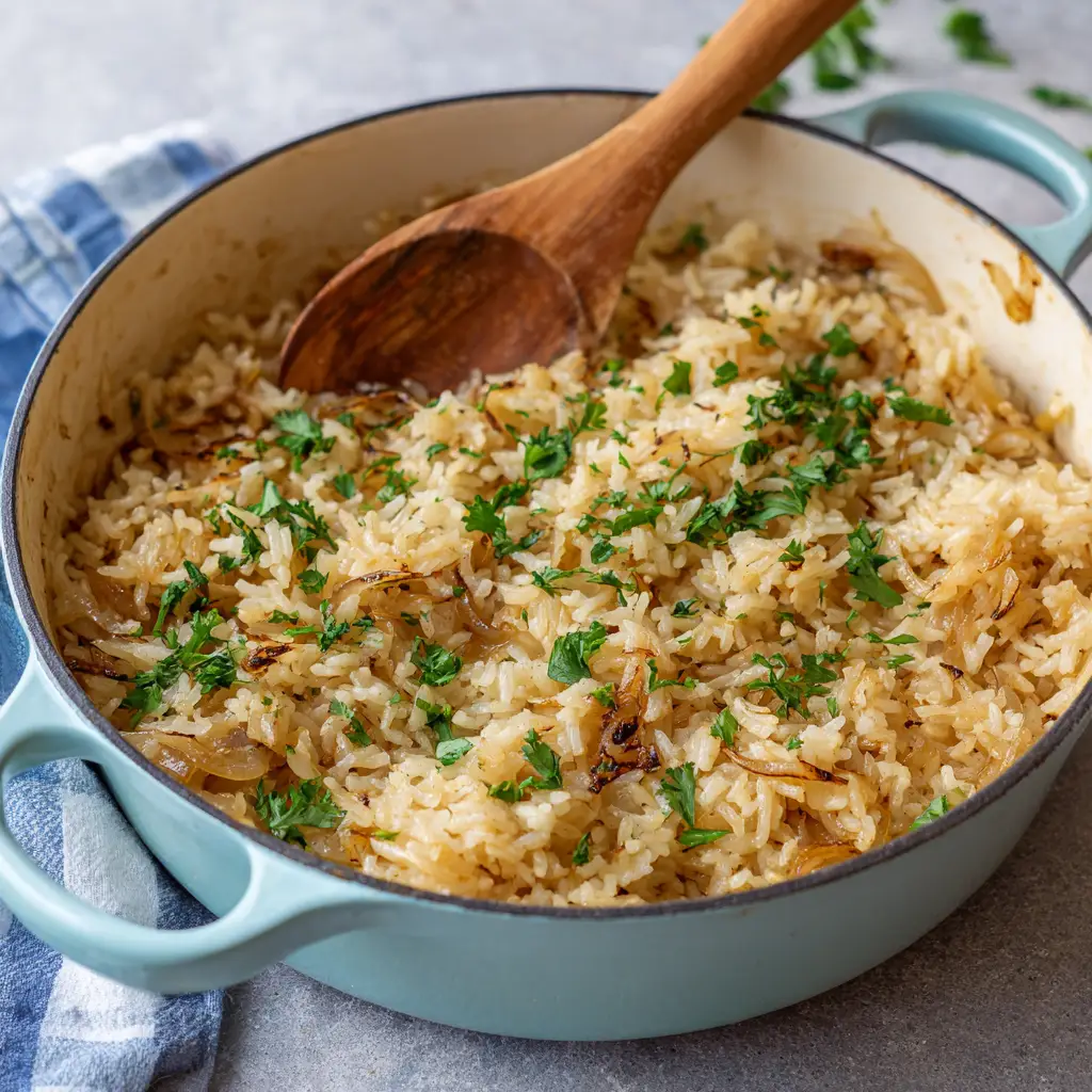 French Onion Rice Recipe